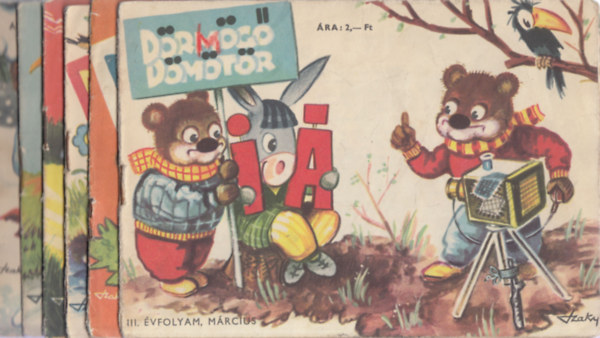Rkos Klra  (szerk.) - 6 db. Drmg Dmtr (1959/3,5,7, 8,10,12)