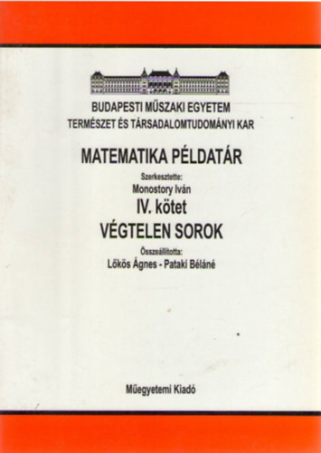 Farkas Mikls; Hoffmann Tiborn - Vgtelen sorok (Matematika IV.) - Kzirat