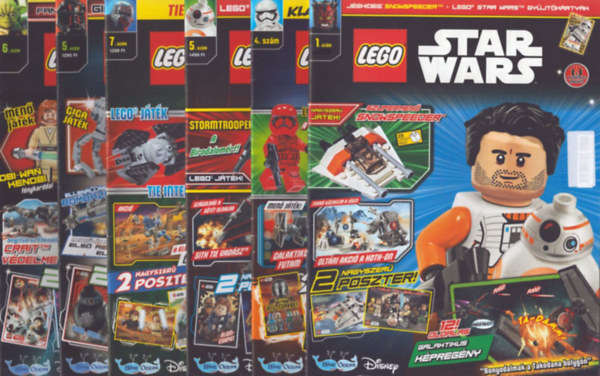 Simon Pter  (fel. szerk.) - 6 db Lego Star Wars magazin egytt