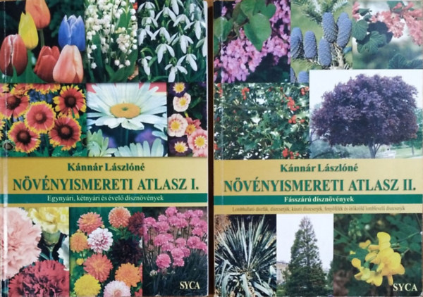 K�nn�r L�szl�n� - N�v�nyismereti atlasz I-II.