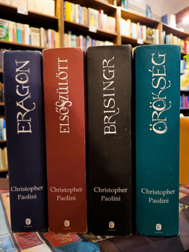 Christopher Paolini - �r�ks�g ciklus 1-4. r�sz: Eragon, Els�sz�l�tt, Brisingr, �r�ks�g
