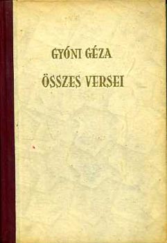Gyni Gza - Gyni Gza sszes versei