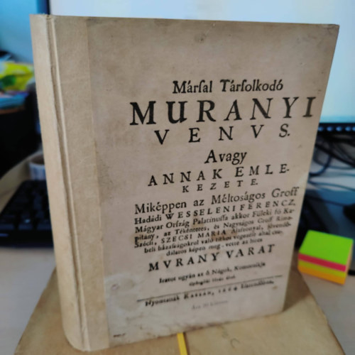 Gy�ngy�si Istv�n - M�rssal t�rsalkod� Mur�nyi V�nus