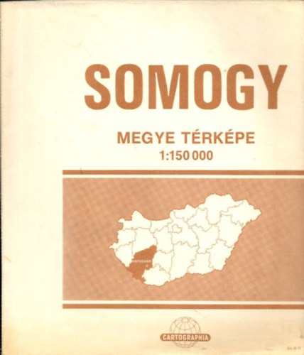 Somogy megye trkpe 1:150 000
