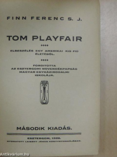 Finn Ferenc S.J. - Tom Playfair