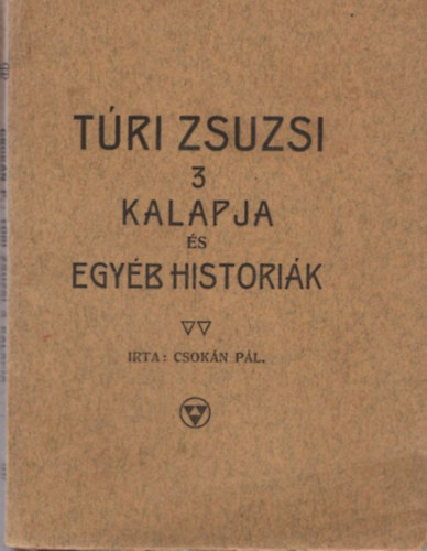 Csokán Pál - Túri Zsuzsi 3 kalapja és egyéb historiák