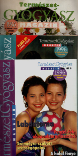 dr Grgei Katalin - Termszetgygysz magazin 1996/1-12. (3, 4, 5. szm hinyzik.)