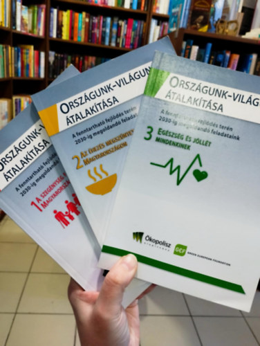 Zlinszky János  (szerk.) - Országunk-Világunk átalakítása 1-2-3.rész: A szegénység felszámolása Magyarországon, Az éhezés megszüntetése Magyarországon, Egészség és jóllét mindenkinek