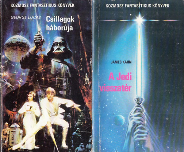 George Lucas - Csillagok h�bor�ja + A Jedi visszat�r (2 db)