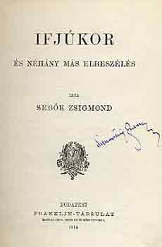 Sebk Zsigmond - Ifjkor s nhny ms elbeszls