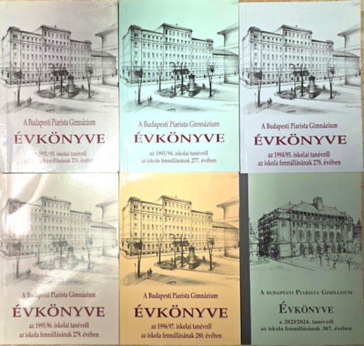 A Budapesti Piarista Gimnázium évkönyvcsomag