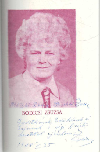 Bodicsi Zsuzsa - A verses vilgjrs - Dediklt