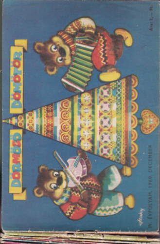 6 db Drmg Dmtr jsg: IV. vfolyam, 1960, februr, mjus, jlius, szeptember, november, december szmok