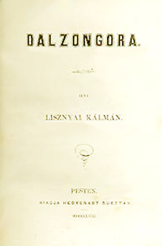 Lisznyai Kálmán - Dalzongora