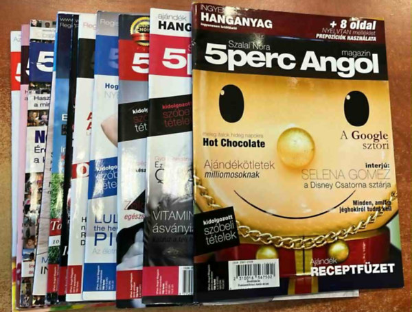 Szalai Nóra - 5 perc angol - 2010: 01, 02, 03, 04, 06, 07, 08, 09, 10, 11, 12