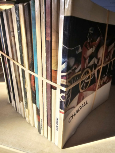 24db-os KNYVMENT AJNLAT, A mvszet kisknyvtra : Csontvry+ Mantegna+ Marc+ Cranach+ Masaccio+ Canova+ Moore+ Giacometti+ Guardi+ Petrov-Vodkin+ Morandi+ Marini+ Braque+ Henri Rousseau+ Modigliani+ Tiepolo+ Canaletto+ De Chirico+ Limbour