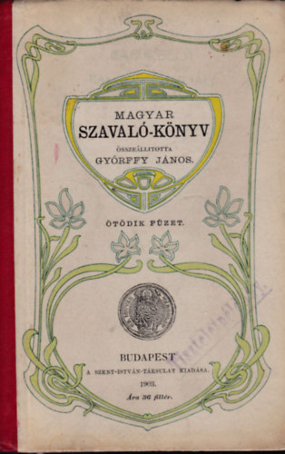 Magyar szavaló-könyv - Ötödik füzet