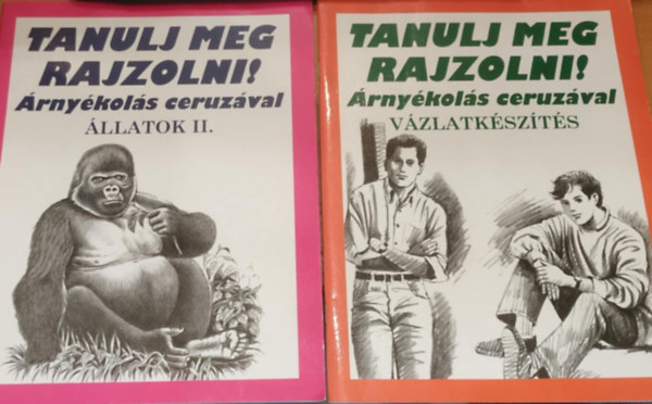 Subodh Narvekar - 2 db Tanulj meg rajzolni!: llatok II. + Vzlatkszts (jszer kpzmvszeti sorozat)