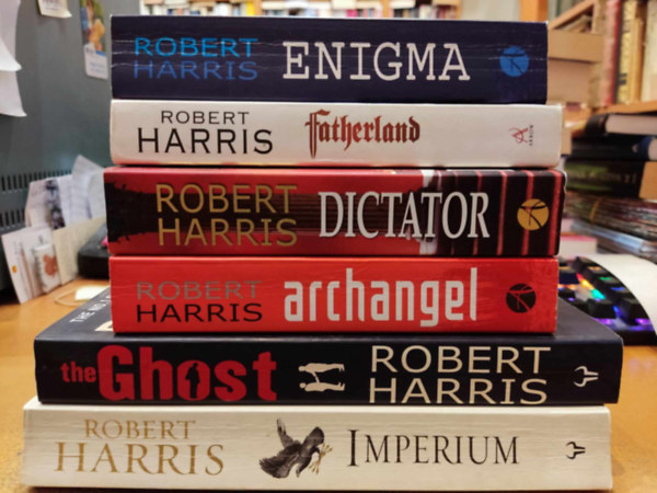 Robert Harris - 6 db Robert Harris: Enigma + Fatherland + Dictator + Archangel + The Ghost + Imperium