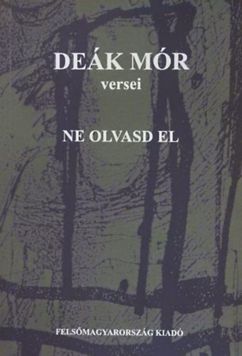 De�k M�r - Ne olvasd el