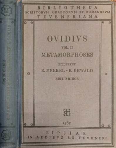 Rudolfus Ehwald - P. Ovidius Naso vol. II. Metamorphoses