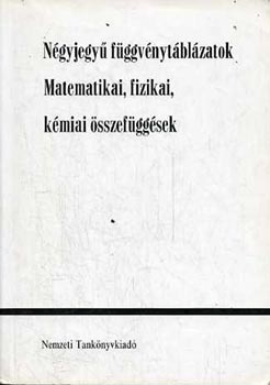 Hack F.-Kugler S.-Tth G. - Ngyjegy fggvnytblzatok - Matematikai, fizikai, kmiai sszefggsek