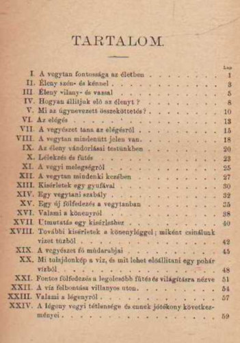 Nagy István - A természet könyve 6., 7., 8., 9. füzet egyben (1875)