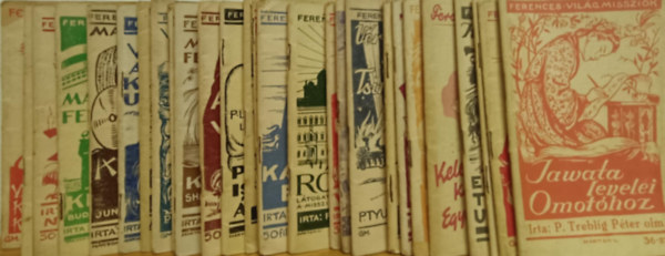 Ference vil�gmisszi�k k�nyvcsomag