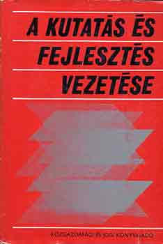 Hajnal A.-Dr. Kiss  (szerk.) - A kutats s fejleszts vezetse