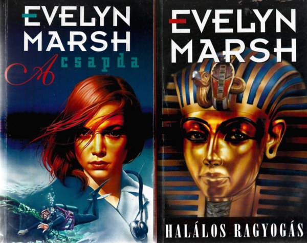 Evelyn Marsh - 2 db k�nyv, A csapda, Hal�los ragyog�s