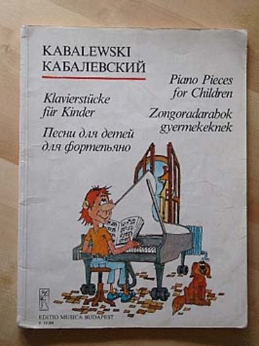 D. Kabalevszkij - Zongoradarabok gyermekeknek