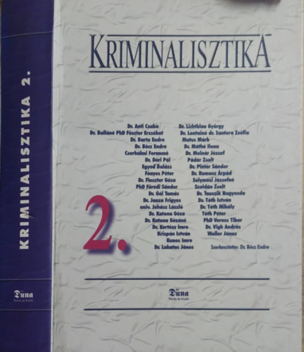 Bcz Endre - Kriminalisztika 2.