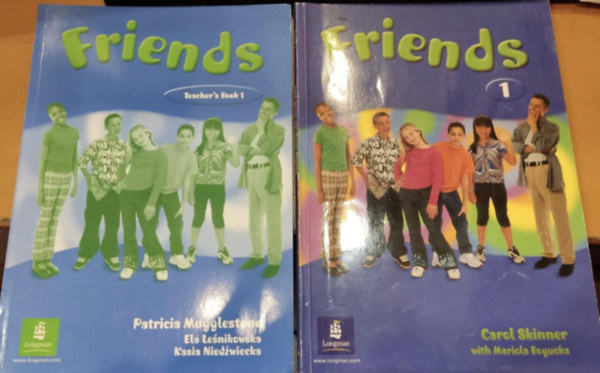 Mariola Bogucka, Patricia Mugglestone, Ela Le�nikowska, Kasia Nied�wiecka Carol Skinner - 2 db Friends 1: 1 + Teacher's Book 1