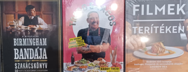 Andrew Rea, Danny Trejo Hugh Garvey - Filmes szakcsknyv csomag: Filmek tertken - Babish 100 receptje kedvenc filmjeink s sorozataink alapjn + Trejo's Tacos + A hivatalos Birmingham bandja szakcsknyv ( 3 knyv)