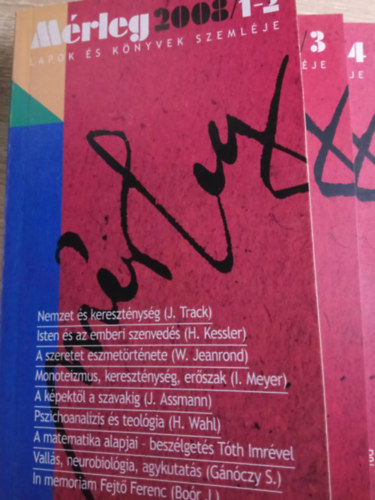 ism - M�rleg 2008/1-2-3-4