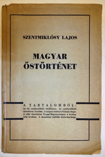 Szentmikl�sy Lajos - Magyar �st�rt�net 1942