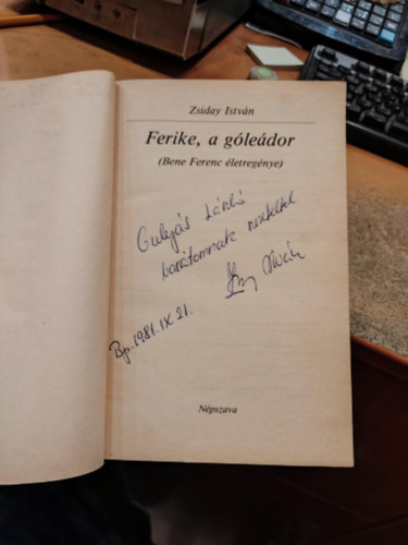 Zsiday Istvn - Ferike, a gledor (Bene Ferenc letregnye)