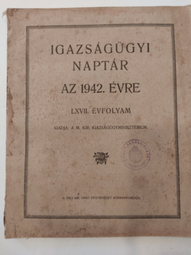 Igazsggyi Naptr az 1942. vre