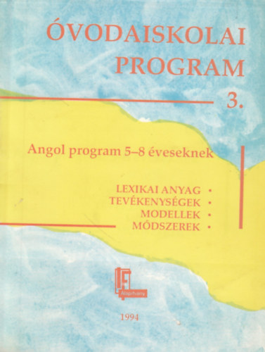 Radnai Zsfia - vodaiskolai program 3. (Angol program 5-8 veseknek)