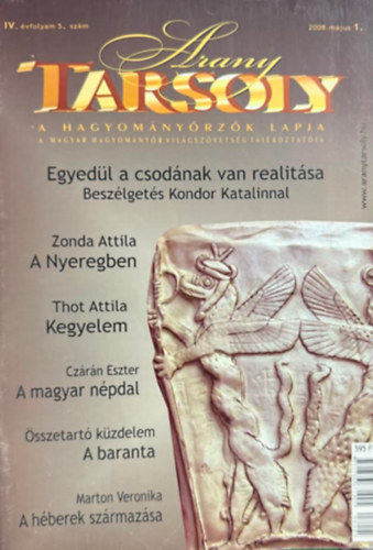 Arany tarsoly 2008. május 1