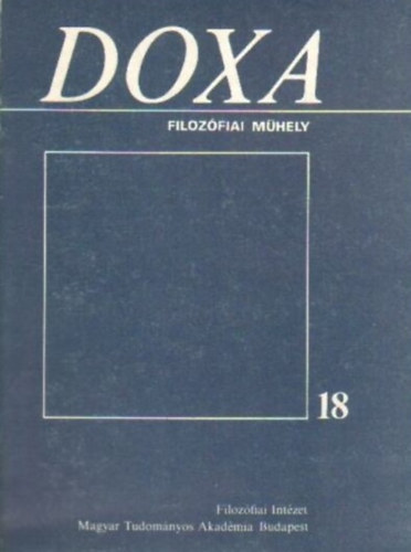 Doxa 18 (Filozófiai műhely)