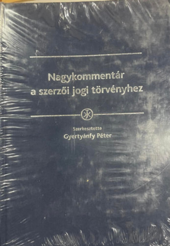 Gyertynfy Pter  (szerk.) - Nagykommentr a szerzi jogi trvnyhez