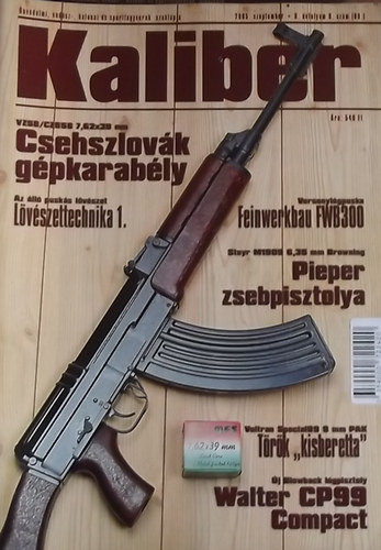 Vass Gbor  (szerk.) - Kaliber - nvdelmi, vadsz-, katonai s sportfegyverek szaklapja / 89.