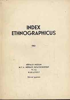 Index ethnographicus 1964