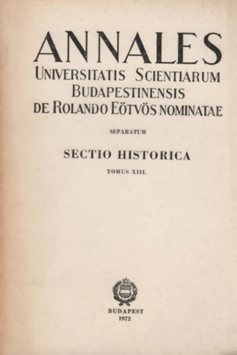 Urb�n Alad�r - Die Organisierung des Heeres der Ungarischen Revolution vom Jahre 1848. II.