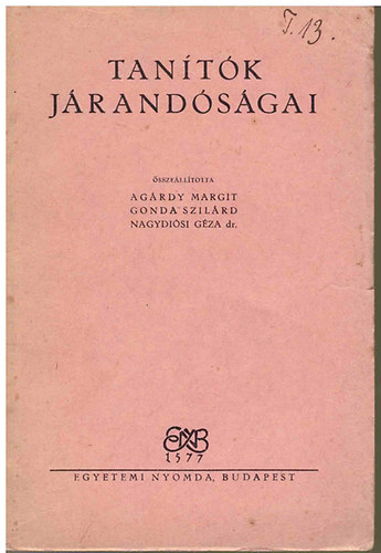 Tan�t�k j�rand�s�gai