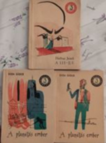 Goda G�bor Heltai Jen� - 2 db Olcs� k�nyvt�r reg�ny:  Goda G�bor: A plan�t�s ember I-II., Heltai Jen�: A 111-es