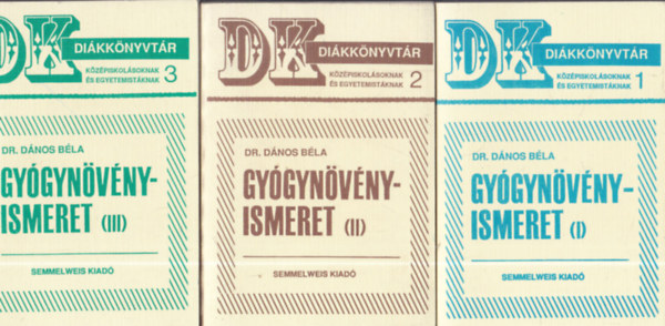 Dr. Dnos Bla - Gygynvny-ismeret I.-III. (dikknyvtr)