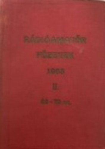 Rádióamatrőr fűzetek 1963 II