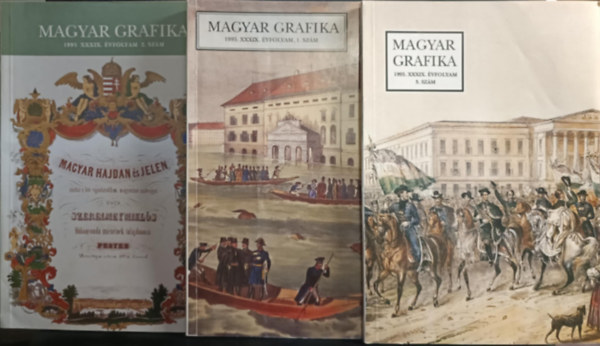 Magyar grafika 1995-s vfolyam 1-3.